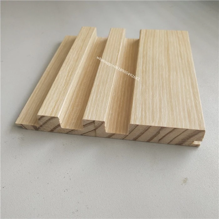 Wood Paneling Interial Slat Wall Design