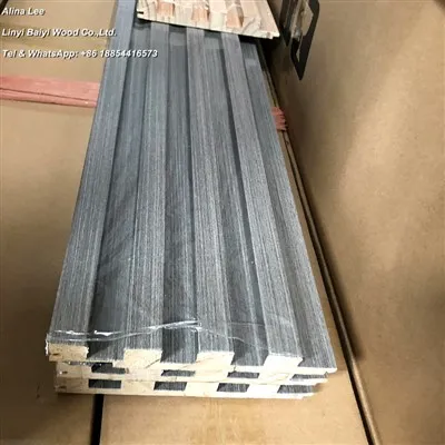 Pvc Kaplama Masif Ahşap Yivli Kaplama Duvar Paneli Üreticisi Kapalı Pvc Mdf Duvar Paneli